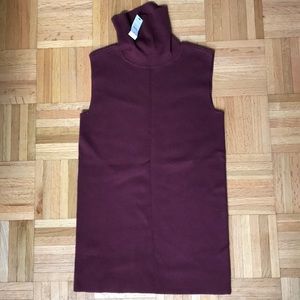 NWT Talbots sleeveless turtleneck sweater Size XS